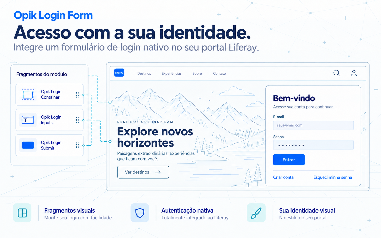 Opik Hub integra instalação de módulos e atendimento no Liferay.